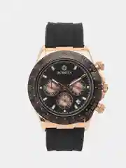 Черный мужские наручные часы Ochstin 6103A с хронографом в подарочной упаковке