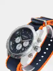 Синий мужские наручные часы Ochstin 7116B с хронографом в подарочной упаковке