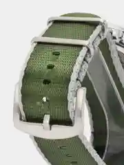 Зеленый мужские наручные часы Ochstin 7077A с нейлоновым ремешком и хронографом