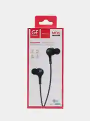 Черный наушники проводные с микрофоном GFPower M06, гарнитура