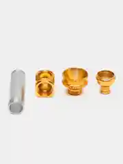 Серебряный металлическая трубка мини