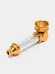 Серебряный металлическая трубка мини