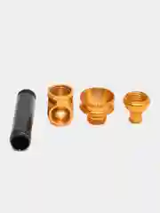 Черный металлическая трубка мини