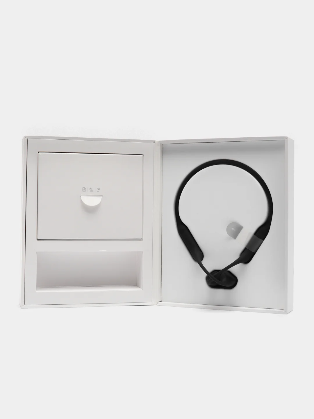Черный bluetooth-гарнитура Xiaomi Haylou PurFree BC01