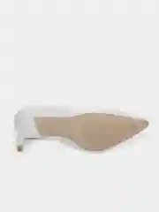 Белый туфли на каблуке женские BETSY