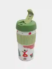 Зеленый термокружка Xiaomi Kiss Kiss Fish Rainbow Cartoon, 490 ml