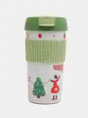 Зеленый термокружка Xiaomi Kiss Kiss Fish Rainbow Cartoon, 490 ml