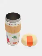 Оранжевый термокружка Xiaomi Kiss Kiss Fish Rainbow Cartoon, 490 ml