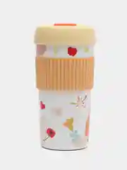 Оранжевый термокружка Xiaomi Kiss Kiss Fish Rainbow Cartoon, 490 ml