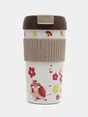 Коричневый термокружка Xiaomi Kiss Kiss Fish Rainbow Cartoon, 490 ml