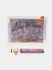 Алмазная мозаика картина вышивка из страз 30*40 см, "Пушистая сирень", 662402