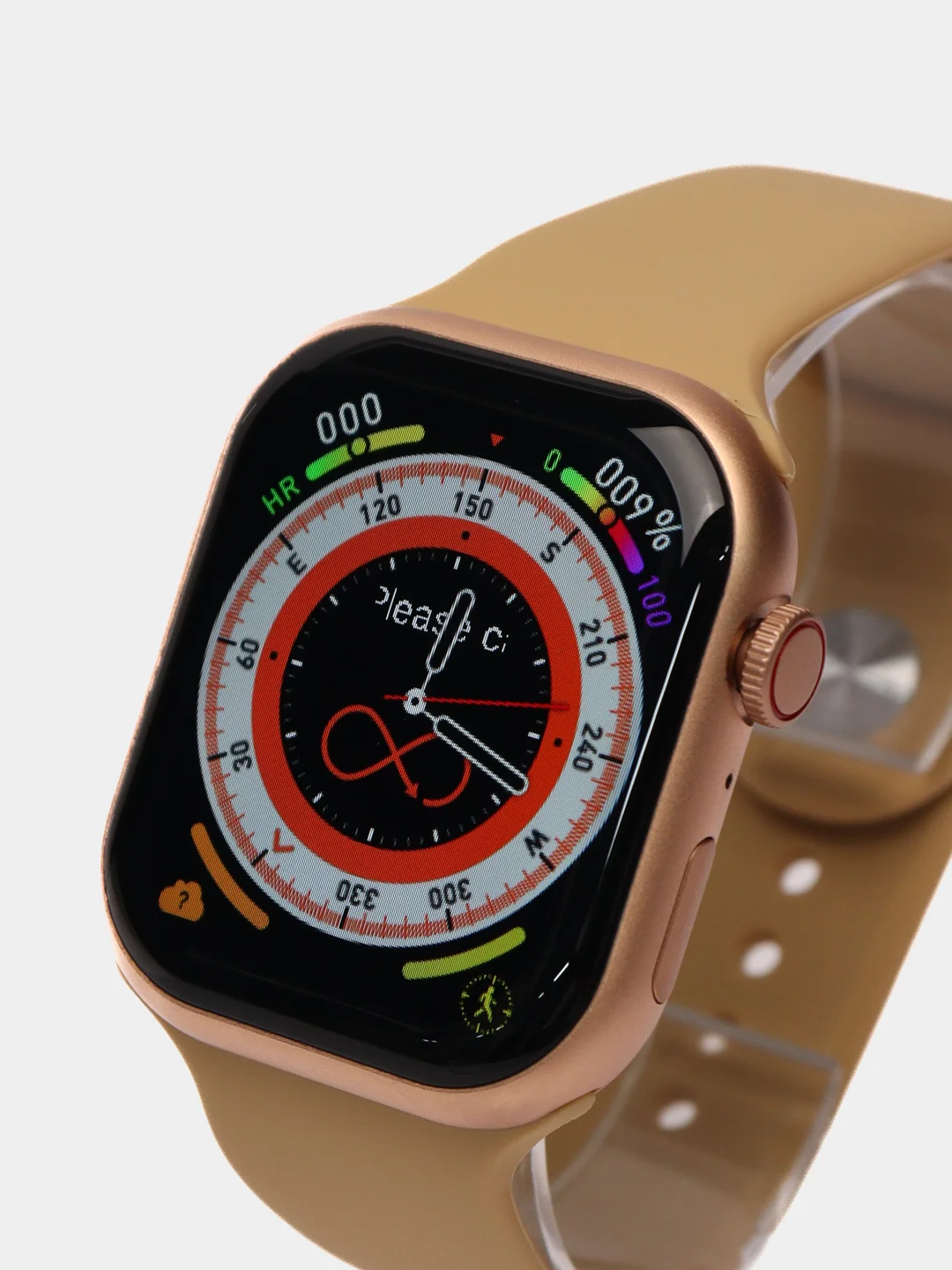 Золотой умные смарт часы Smart watch A8 Pro Max