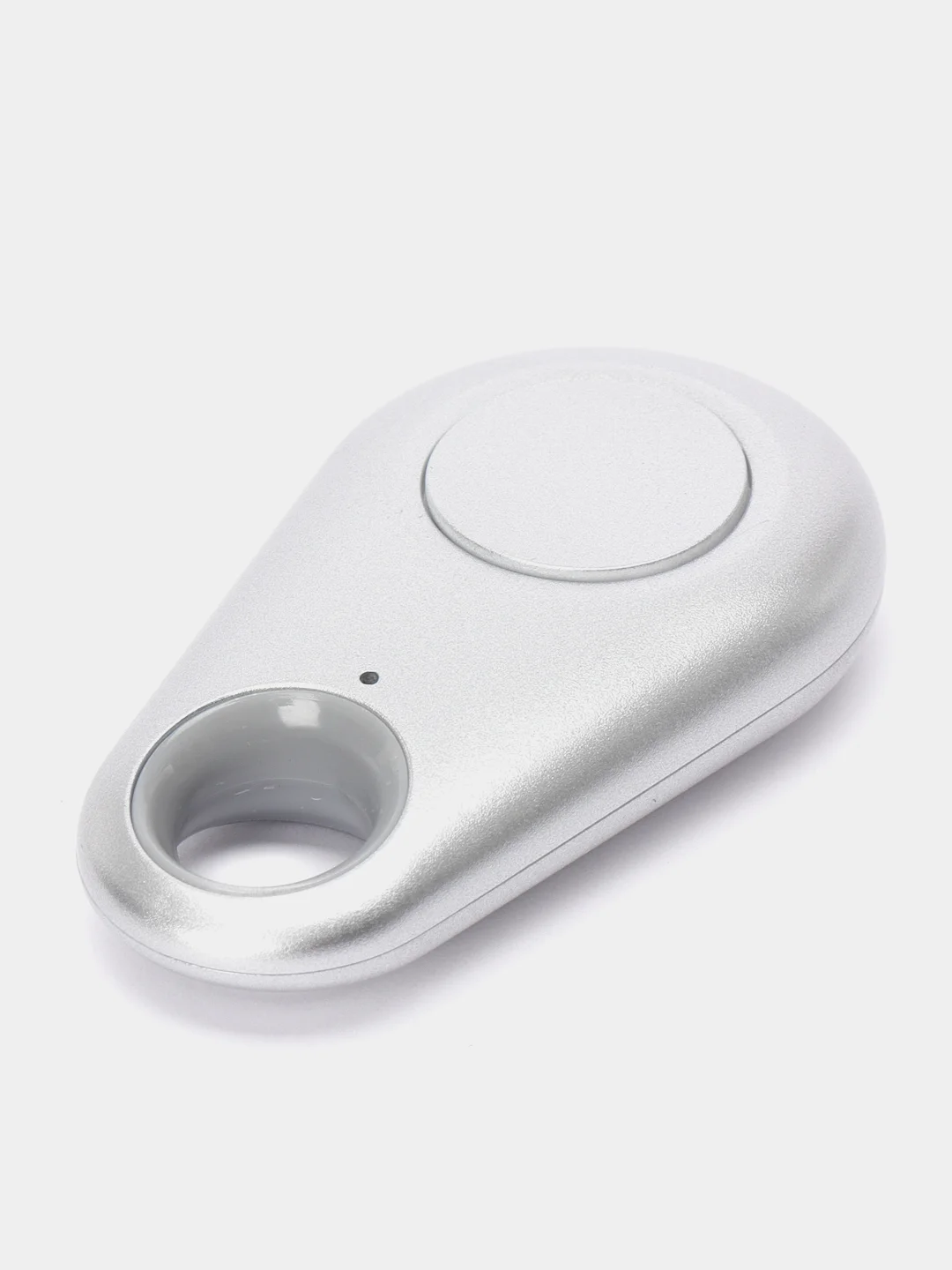 Серый металлик gps-трекер брелок, c Bluetooth, для IOS и Android