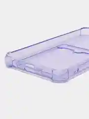 Лавандовый чехол для OPPO A17 / A17K, Оппо А17 / 17К, с карманом для карт, прозрачный
