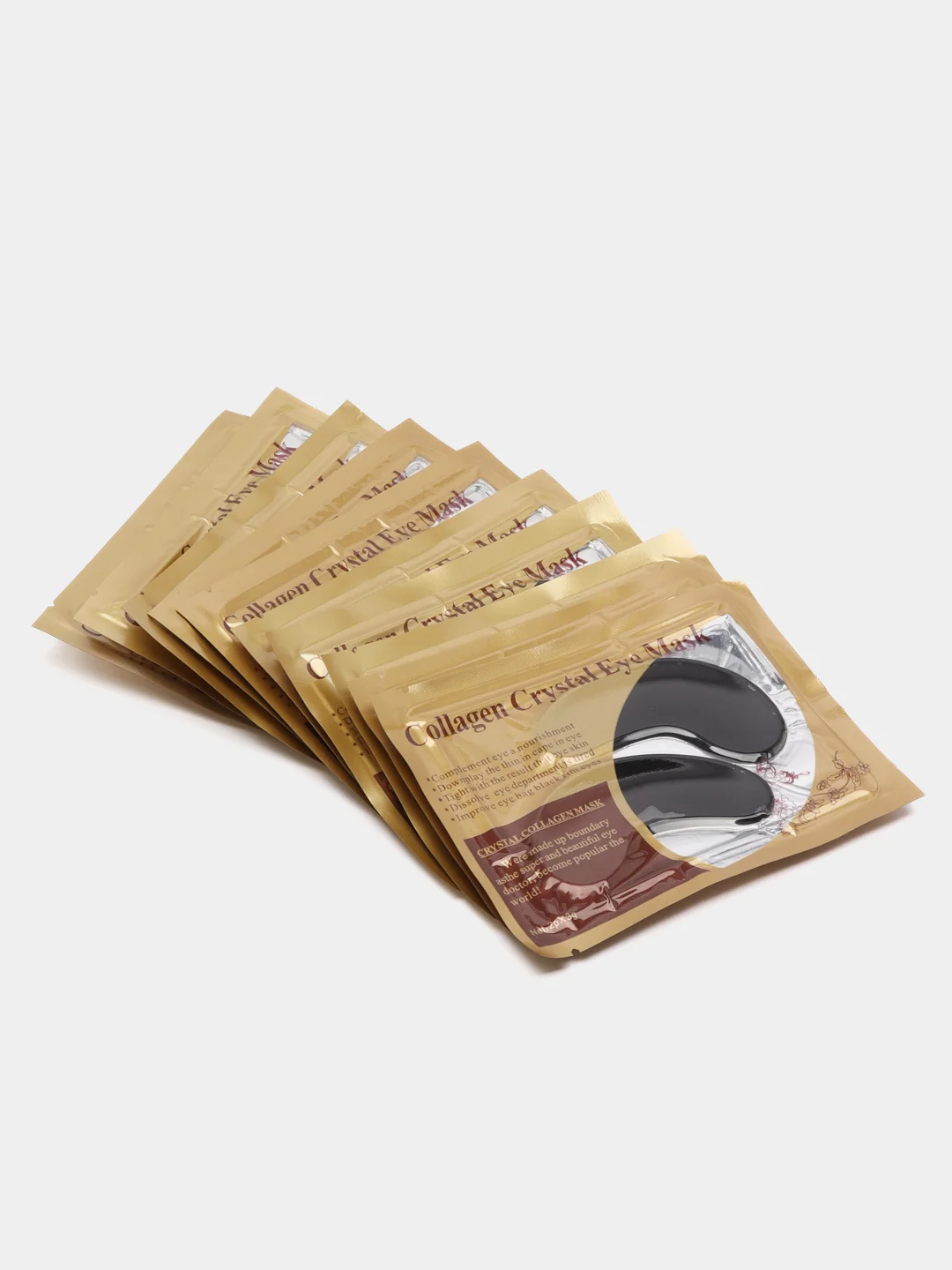 Черный патчи коллагеновые для глаз Collagen Crystal Eye Mask, 3 вида