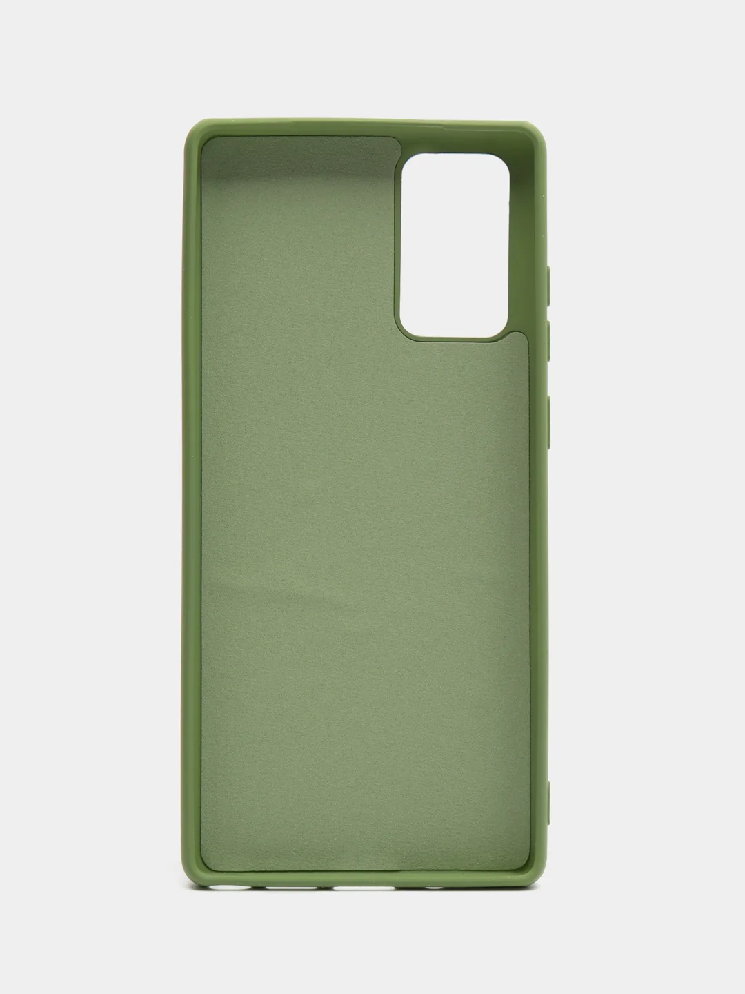 Золотистый хаки чехол Silicone Case Samsung Note 20