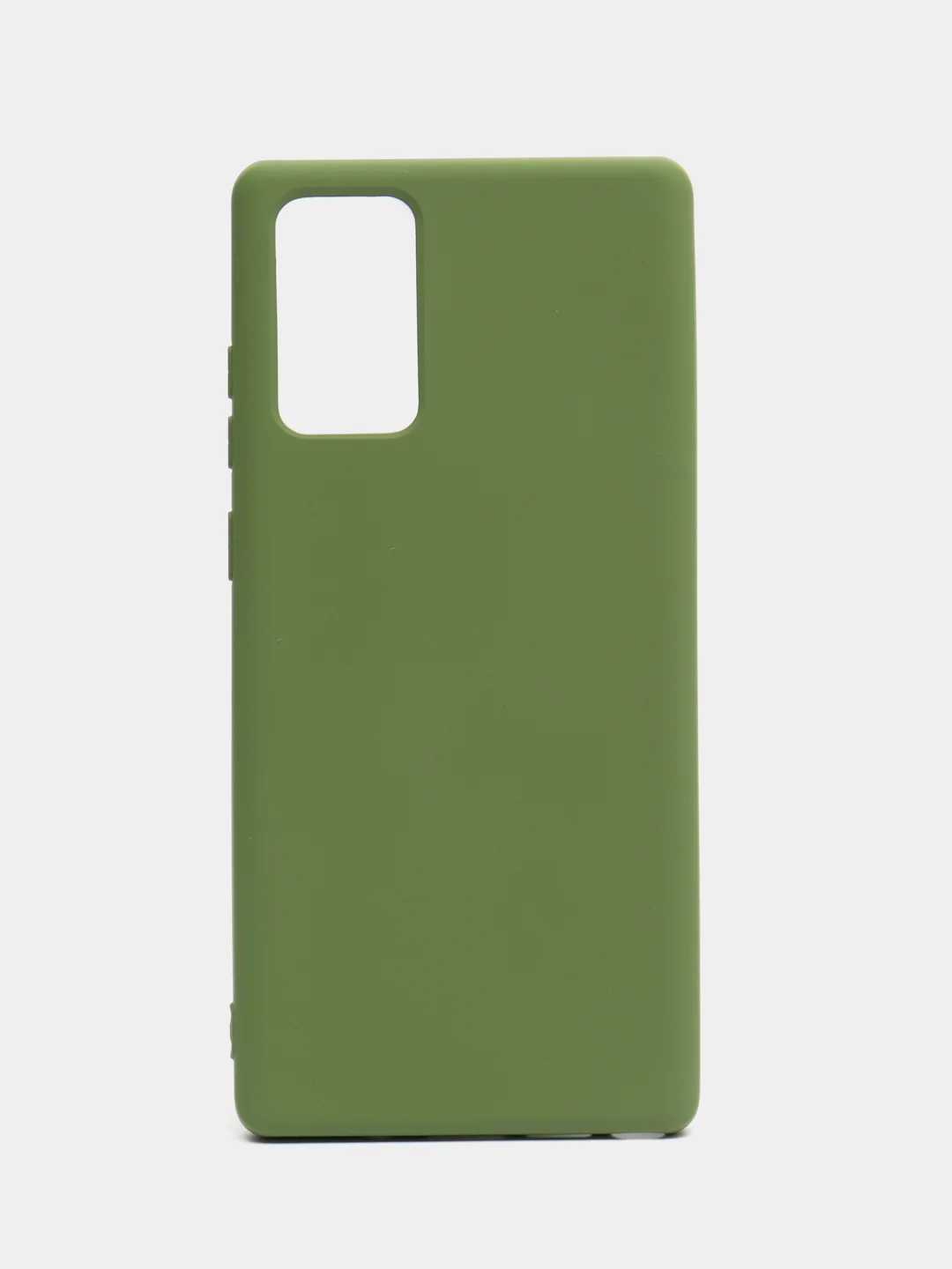 Золотистый хаки чехол Silicone Case Samsung Note 20