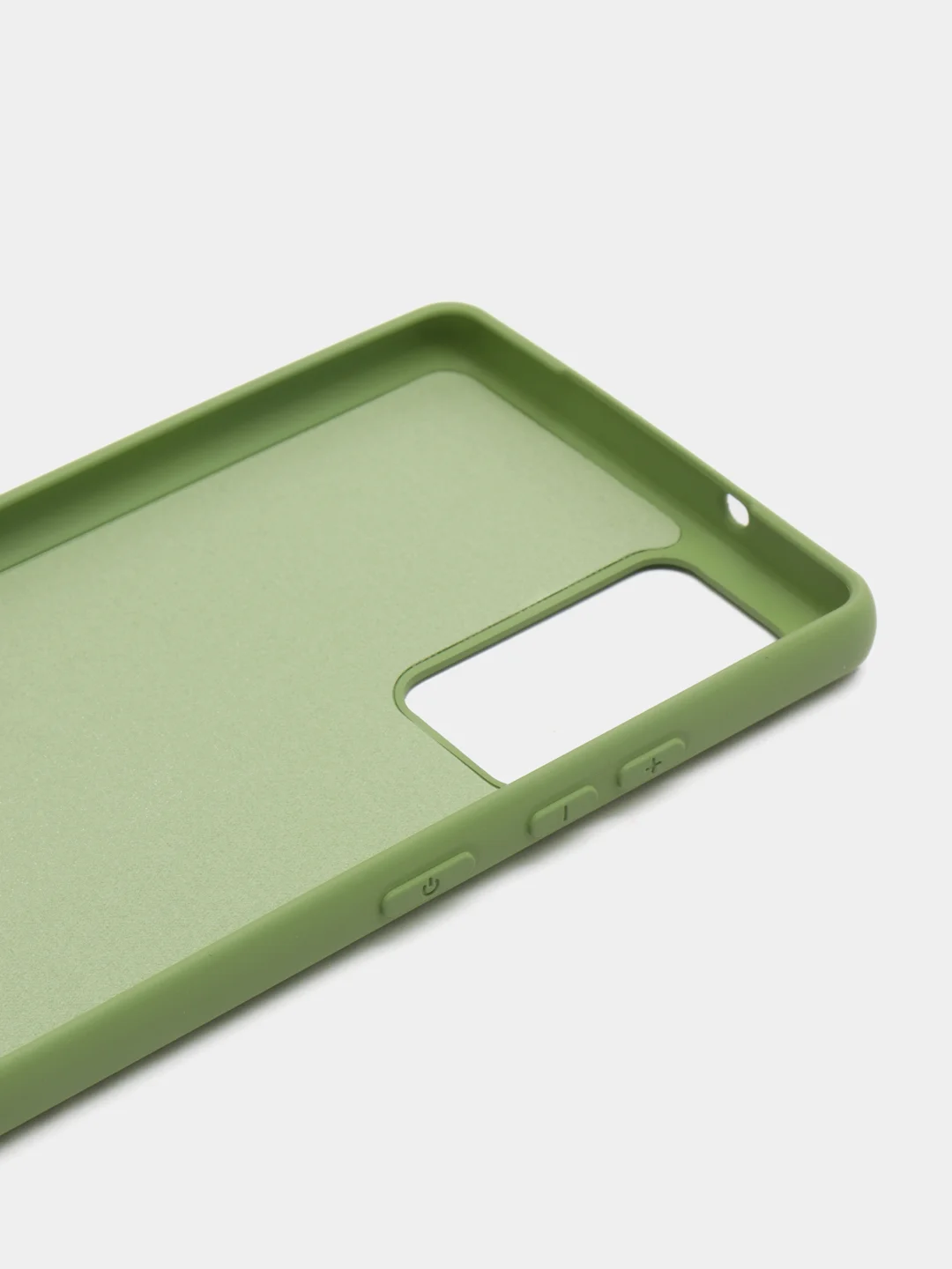 Золотистый хаки чехол Silicone Case Samsung Note 20