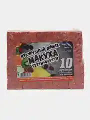 Горчичный кукурузный жмых 10шт с отверстиями для крючка, прикормка макуха, рыболовная