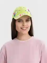 Лайм бейсболки женские, на лето