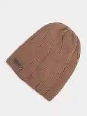 Бежевый меланж шапка / шапка демисезонная