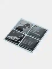 3D наклейки Мияги Хаджиме, 4 штуки