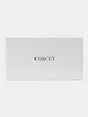 Розовый женский кошелёк COSCET на молнии, с ремешком на запястье, 4 цвета