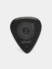 Медиаторы для гитары DAW MAN Picks Shredline Standart, черные, 1.5 мм, 2 мм, 3 мм