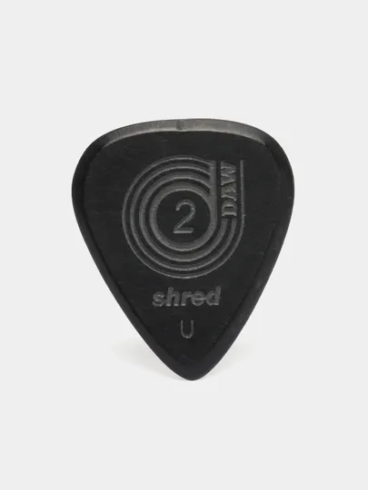 Медиаторы для гитары DAW MAN Picks Shredline Standart, черные, 1.5 мм, 2 мм, 3 мм