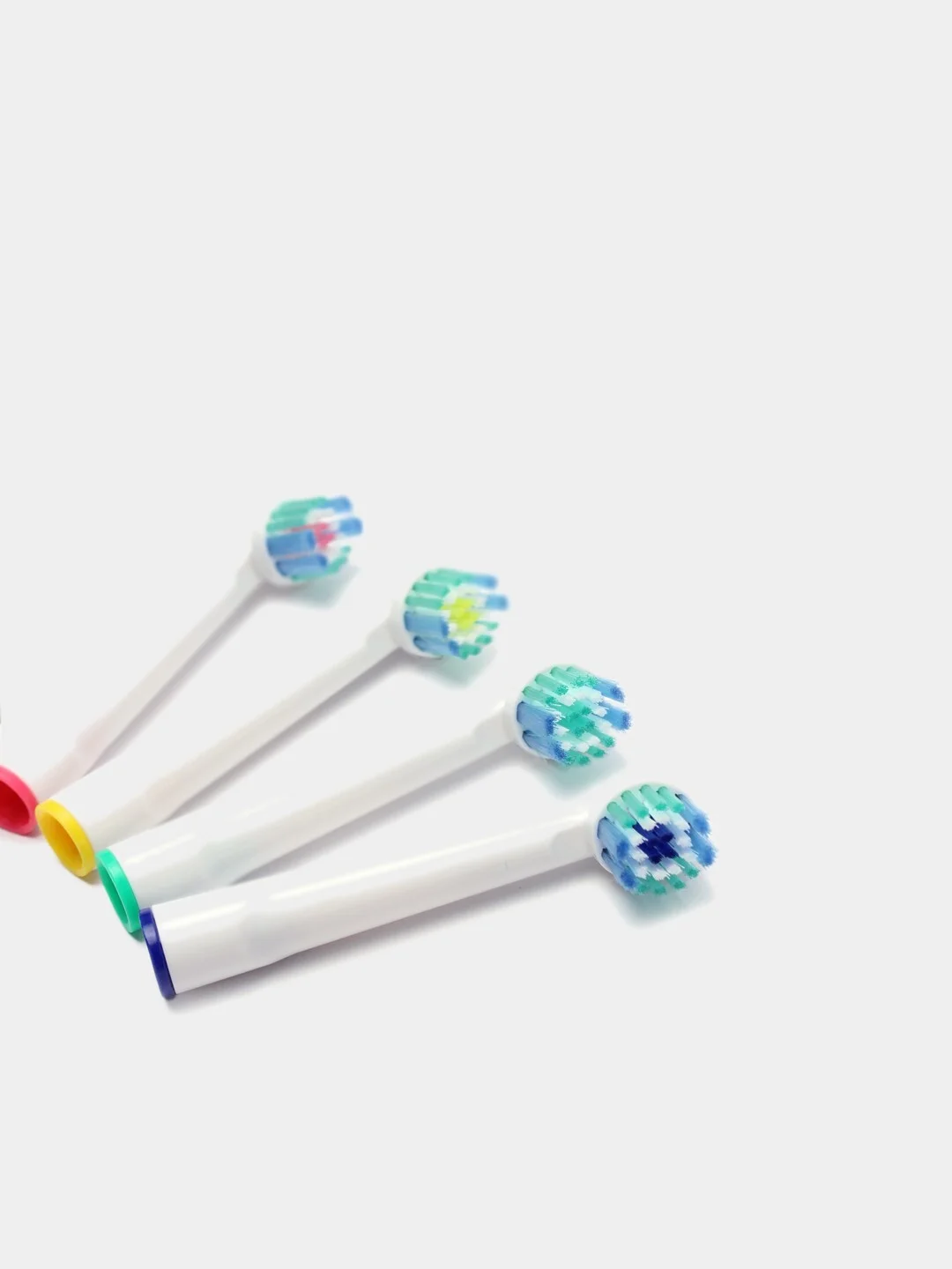 Зеленый насадки для электрической зубной щетки Oral B Braun, CS MEDICA 485, B.Well 810, 820 и др