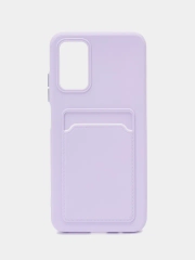 Силиконовый чехол для Xiaomi Poco M3 Redmi 9T (Сяоми Поко М3 Редми 9Т), с карманом для карт