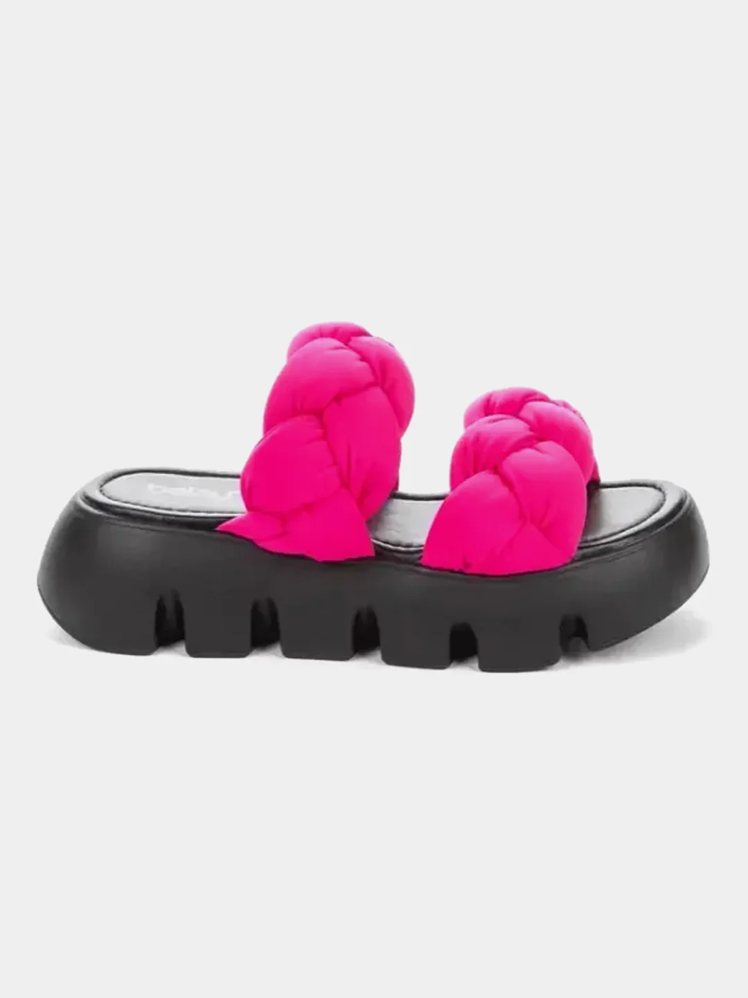 Розовый сабо на платформе женские летние BETSY