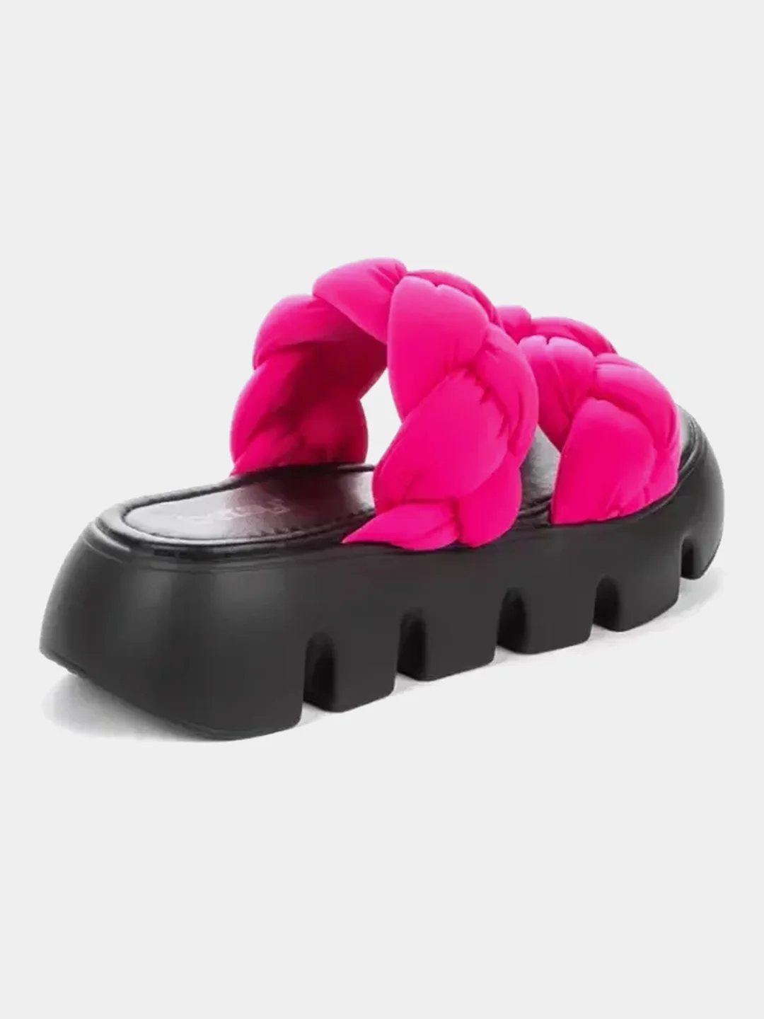 Розовый сабо на платформе женские летние BETSY