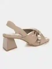Бежевый босоножки на каблуке женские летние BETSY