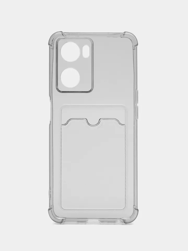Силиконовый чехол для OPPO A57S / A77 4G / A77S / OnePlus Nord N20 SE, с карманом для карт