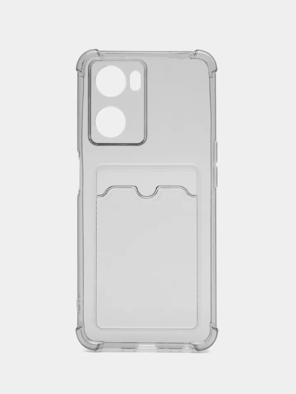 Силиконовый чехол для OPPO A57S / A77 4G / A77S / OnePlus Nord N20 SE, с карманом для карт
