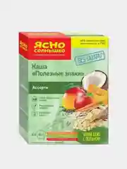 Ясно солнышко Каша "Полезные злаки"  Ассорти // кор. 6*0,045кг