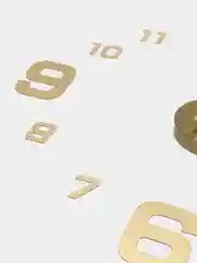 Золотой часы настенные 3D, 50-70 см