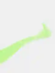 Салатовый силиконовый виброхвост рыболовный для джига, приманка, силикон (20шт, 6 - 7см, 1 - 1.5гр)