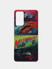 Аметистовый чехол Redmi Note 11 Pro 4G / Note 12 Pro 4G Сяоми Редми Нот 11 Про силиконовый с рисунком