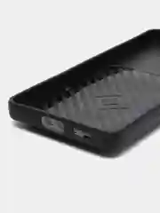 Темно-синий чехол Samsung Galaxy A53, силиконовый с карманом для карты, Самсунг Галакси А53