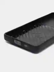 Синий чехол Samsung Galaxy A53, силиконовый с карманом для карты, Самсунг Галакси А53