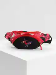 Красный сумка поясная детская на мальчика/девочку с динозавром, сумка на пояс