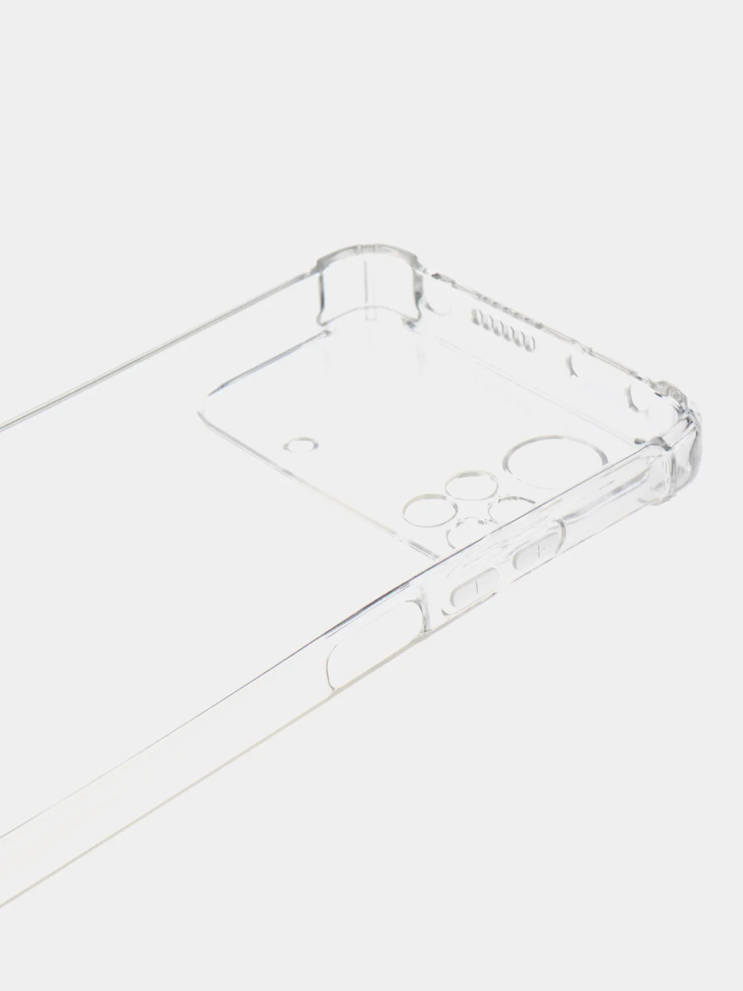 Прозрачный чехол Xiaomi Poco X4 Pro Поко Х4 Про прозрачный силиконовый противоударный защитой камеры