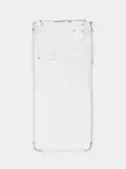 Прозрачный чехол Xiaomi Poco X4 Pro Поко Х4 Про прозрачный силиконовый противоударный защитой камеры