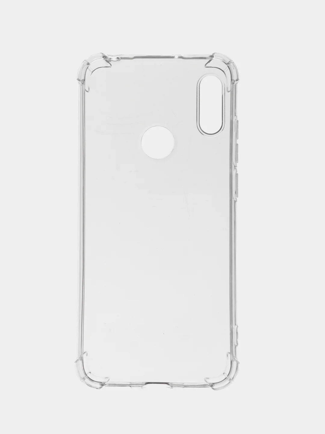 Прозрачный чехол Huawei Y6 2019 / Honor 8A / 8A Prime, прозрачный, силиконовый, противоударный