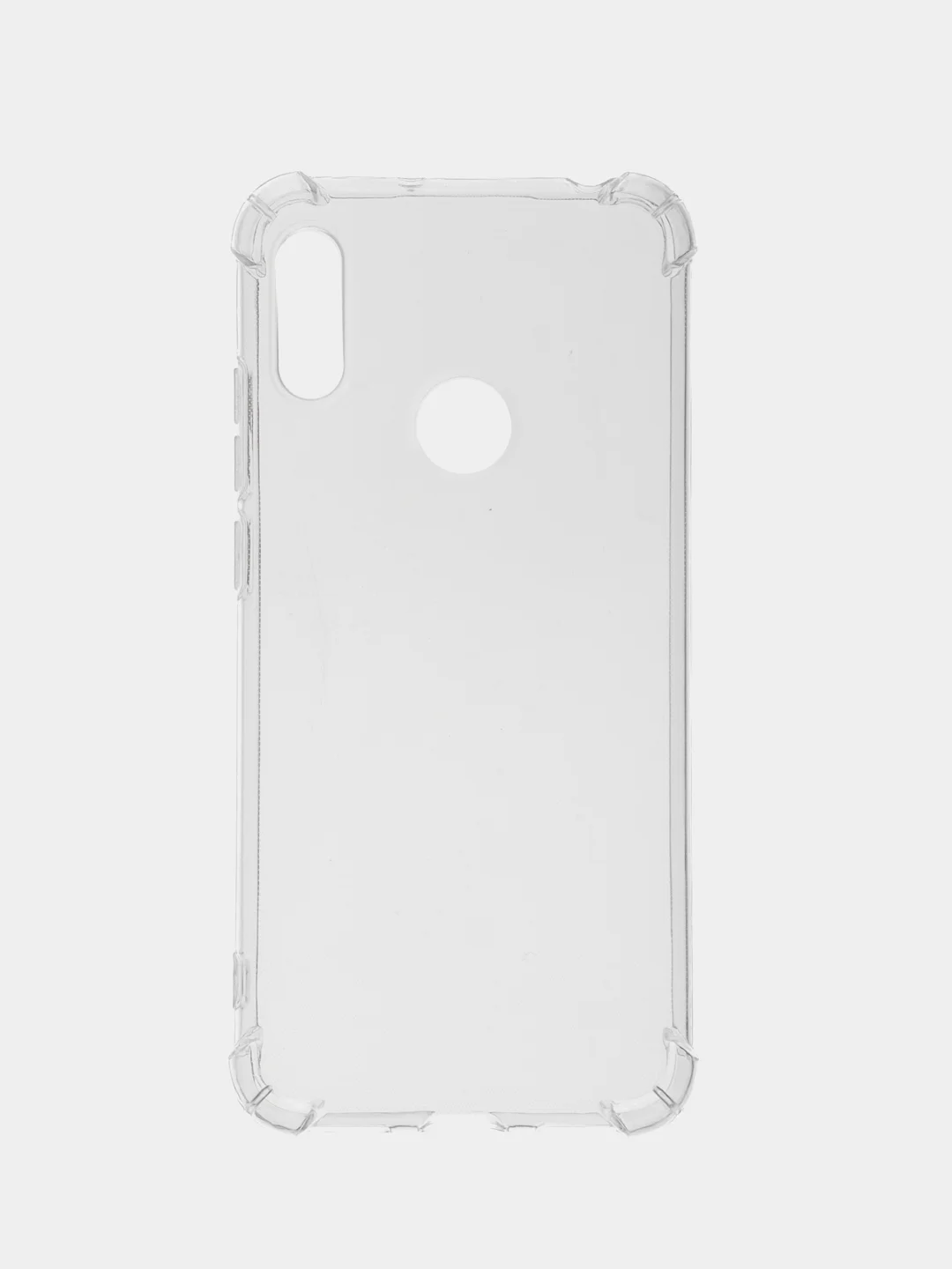 Прозрачный чехол Huawei Y6 2019 / Honor 8A / 8A Prime, прозрачный, силиконовый, противоударный