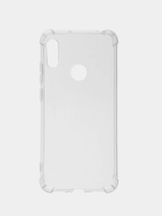 Чехол Huawei Y6 2019 / Honor 8A / 8A Prime, прозрачный, силиконовый, противоударный