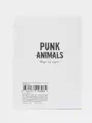 Багровый блокнот Landuo Punk Animals, А6, в клетку, 24 листа, 105 х 142 мм