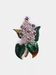 Сиреневый брошь "Сирень"